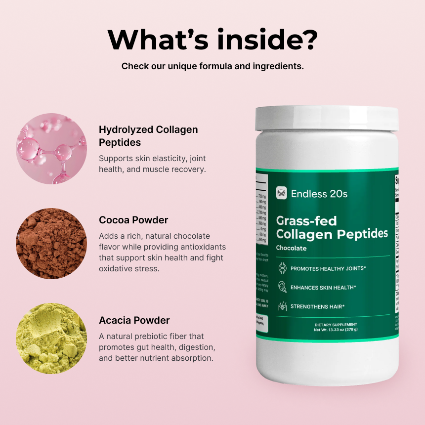 Grass-Fed Collagen Peptides (Chocolate)